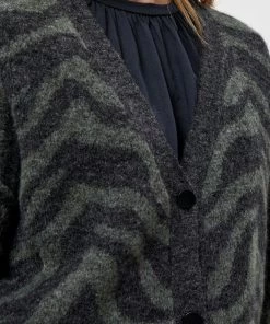 PEPPERCORN ALBA Gilet Duffel Bag Green Mel Femme -Promos PEPPERCORN Magasin e8c4d80367fd4fc89b64a6c2414813f9