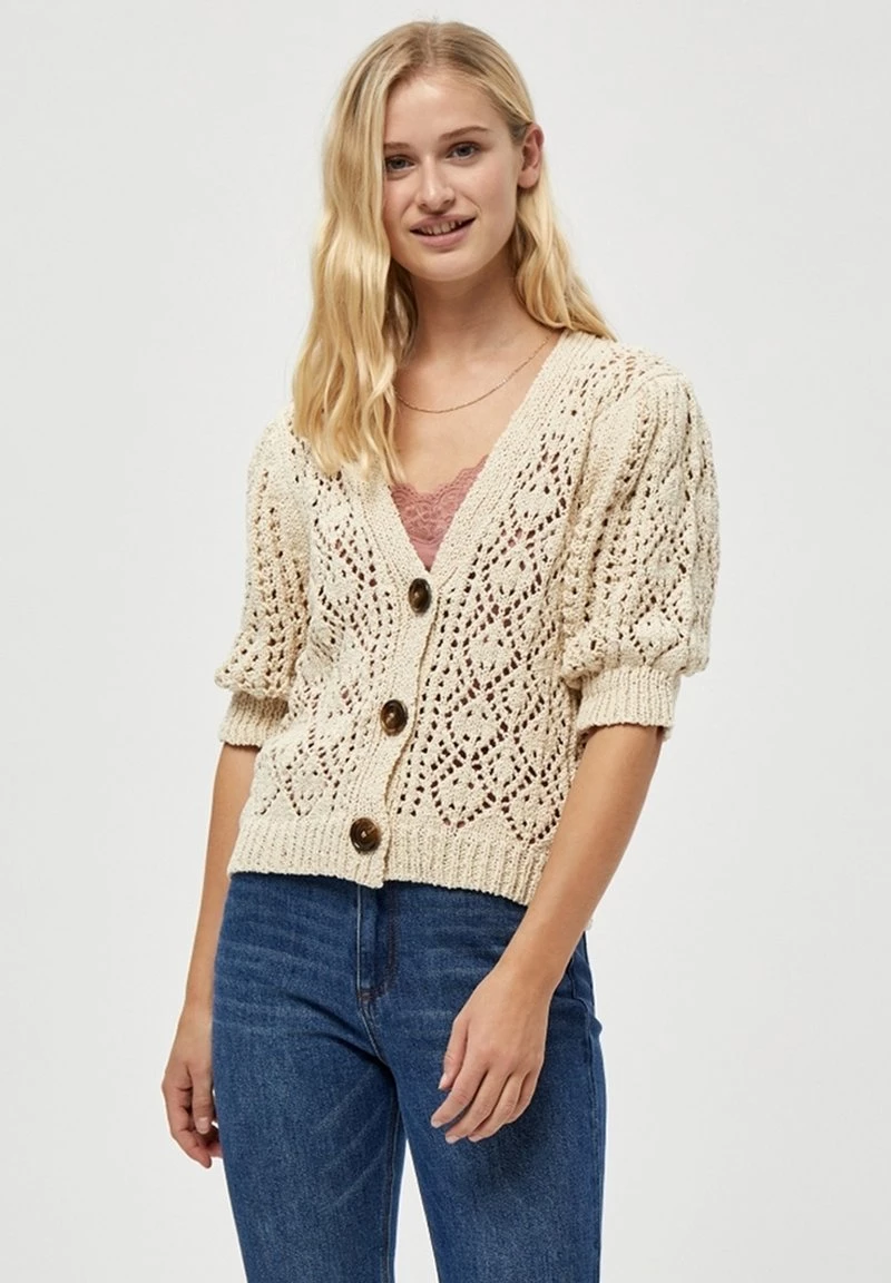 PEPPERCORN EDYN Gilet Seedpearl Cream Femme 1 PEPPERCORN EDYN Gilet Seedpearl Cream Femme