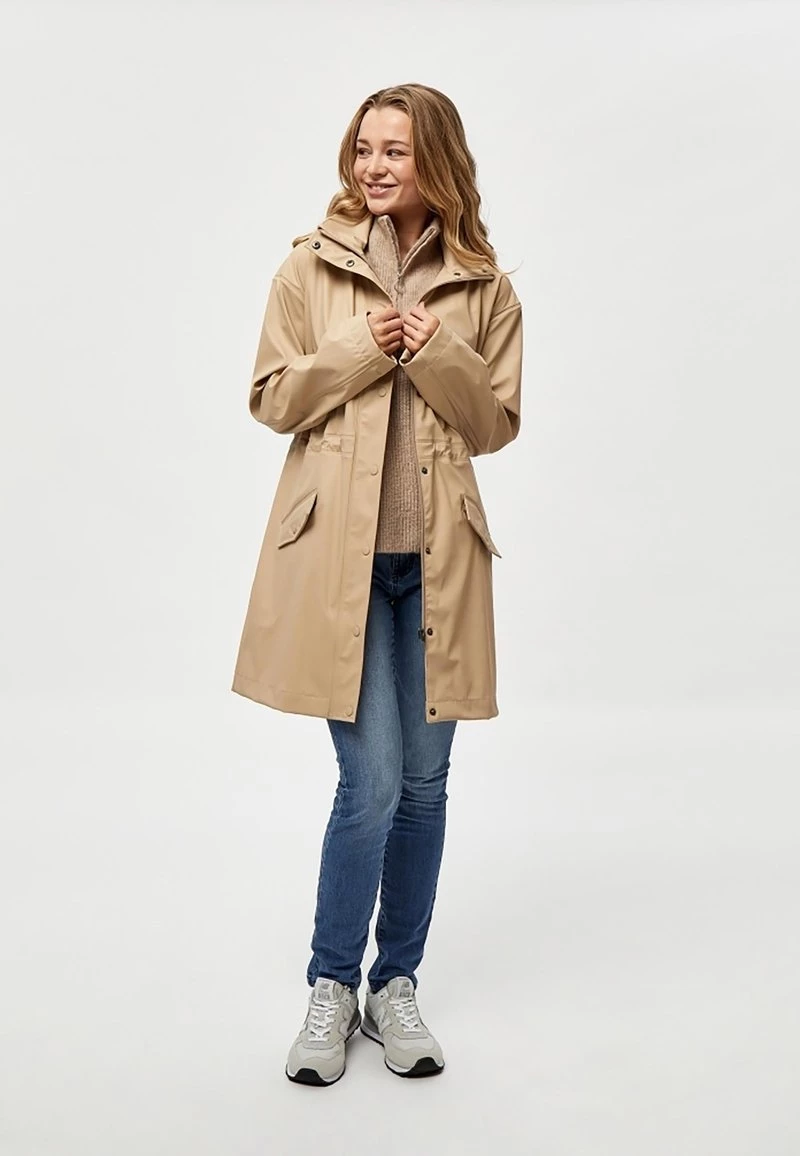 PEPPERCORN Parka Sand Femme 2 PEPPERCORN Parka Sand Femme – Image 2