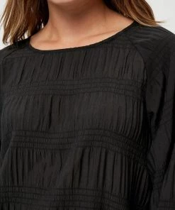 PEPPERCORN JEA BLOUSE Blouse Black Femme 7 PEPPERCORN JEA BLOUSE Blouse Black Femme -Promos PEPPERCORN Magasin ed2266bf4ed341fe87e97f8ecf6068e9