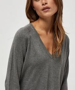 PEPPERCORN Femme TANA Pullover Grey -Promos PEPPERCORN Magasin ed2b7aac9c334e86b787540536863584