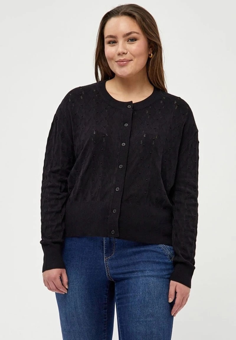 PEPPERCORN TANA CURVE Gilet Black Femme 1 PEPPERCORN TANA CURVE Gilet Black Femme