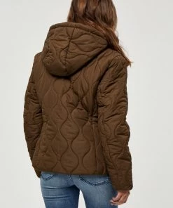 PEPPERCORN Femme Veste D'hiver Brown -Promos PEPPERCORN Magasin f0083c21c105441ca444e51a8f84a51d