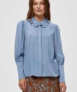 PEPPERCORN Femme JULE Chemisier Faded Denim