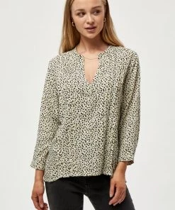 PEPPERCORN Femme CAISA Blouse Seedpearl Cream Pr