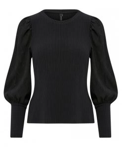 PEPPERCORN LISET LONG SLEEVE Pullover Black Femme 10 PEPPERCORN LISET LONG SLEEVE Pullover Black Femme -Promos PEPPERCORN Magasin f1287a9d756f414b881c37ac5eb15ea8