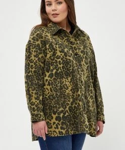 PEPPERCORN Manteau Court Green Moss Pr Femme