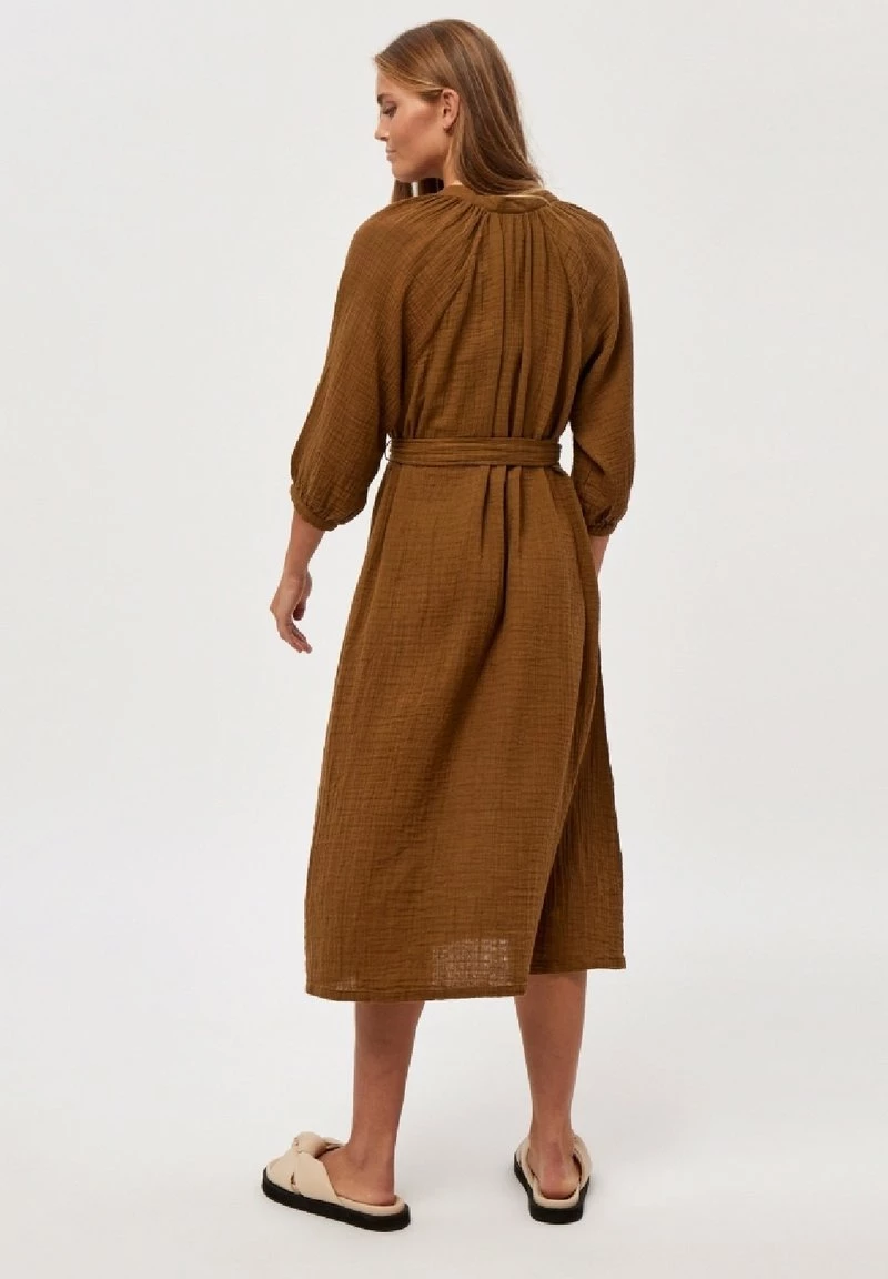 PEPPERCORN Femme EVE Robe De Jour Ermine Brown 2 PEPPERCORN Femme EVE Robe De Jour Ermine Brown – Image 2
