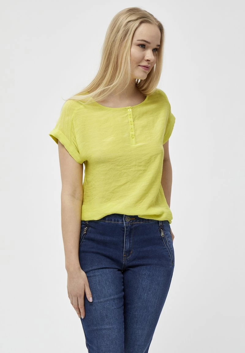 PEPPERCORN FENG Blouse Safety Yellow Femme 1 PEPPERCORN FENG Blouse Safety Yellow Femme