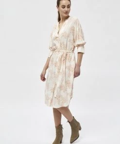 PEPPERCORN MELODY SABIA Robe De Jour Gardenia Pr Femme