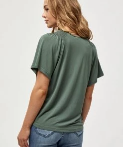 PEPPERCORN Femme ROSALINDA T Shirt Imprimé Laurel Wreath Green -Promos PEPPERCORN Magasin f5ca9d131ca2451e9a0a331e8d662912