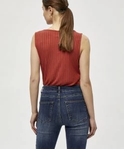 PEPPERCORN Débardeur Burnt Ochre Femme -Promos PEPPERCORN Magasin f67a56de21274b8085fb091e55caf39f