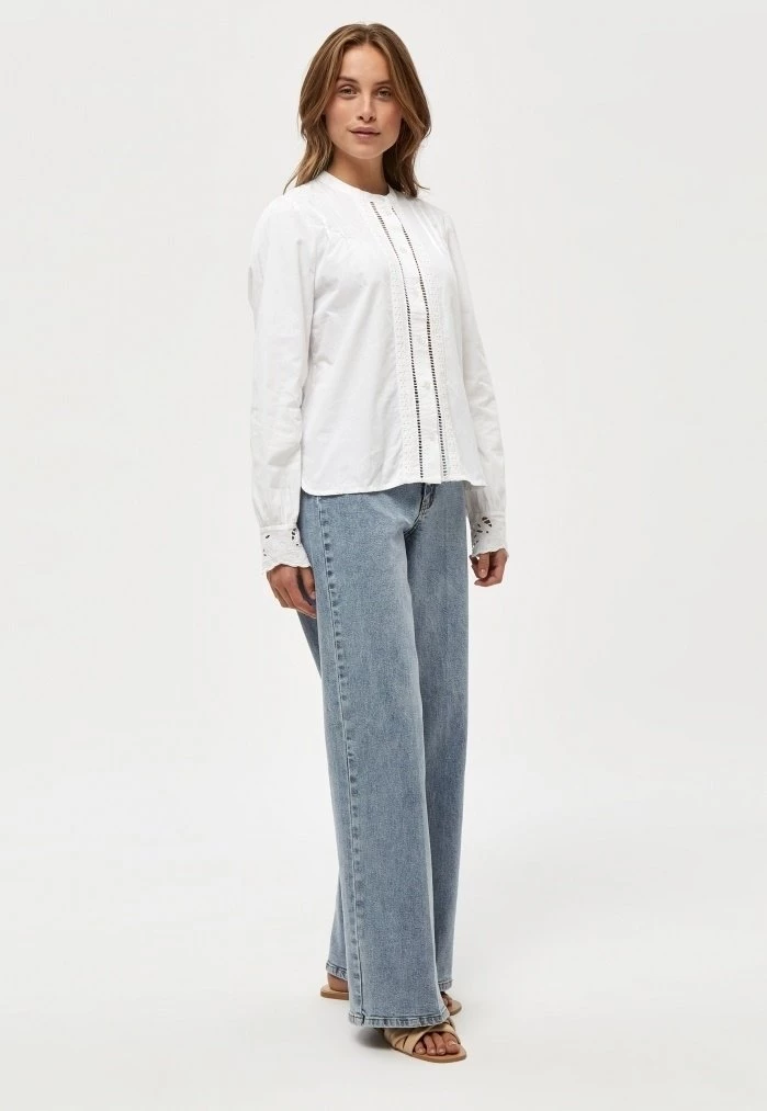 PEPPERCORN DORTHEA Chemisier Gardenia Femme 2 PEPPERCORN DORTHEA Chemisier Gardenia Femme – Image 2