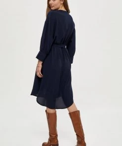 PEPPERCORN Femme SABIA Robe De Jour Dress Blue -Promos PEPPERCORN Magasin f8e790bdc4a74730b17565e453a6b598