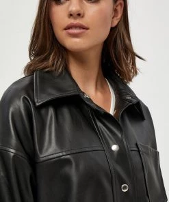 PEPPERCORN JAMILLA Manteau Court Black Femme -Promos PEPPERCORN Magasin f9f0e174391a4df496d9b2f3a7406561