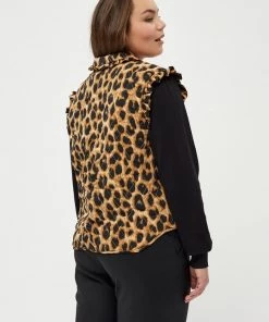 PEPPERCORN CASSANDRA Veste Sans Manches Warm Sand Pr Femme -Promos PEPPERCORN Magasin fa01f599fe13479f9d07b3939e279a75