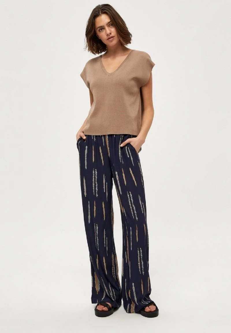 PEPPERCORN ELARA Pantalon Classique D Blue P Femme 2 PEPPERCORN ELARA Pantalon Classique D Blue P Femme – Image 2