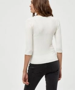 PEPPERCORN Femme TANA Gilet Cloud Dancer -Promos PEPPERCORN Magasin fc6493fcb862487593a02927f2b35597