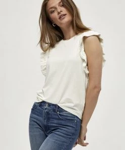 PEPPERCORN Femme MARIELLA T Shirt Imprimé Gardenia