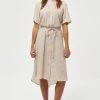 PEPPERCORN DARCY Robe De Jour Skyway Blue Print Femme