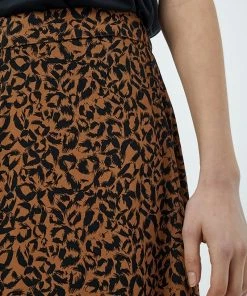 PEPPERCORN Femme JULIANNA Jupe Longue Toffee Print -Promos PEPPERCORN Magasin ffebb1c658184db899afc7c5d61b305e