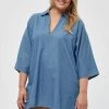 PEPPERCORN Femme CIA Blouse Light Blue Wash